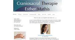 Desktop Screenshot of esthermathis.ch