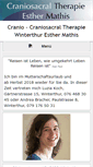 Mobile Screenshot of esthermathis.ch